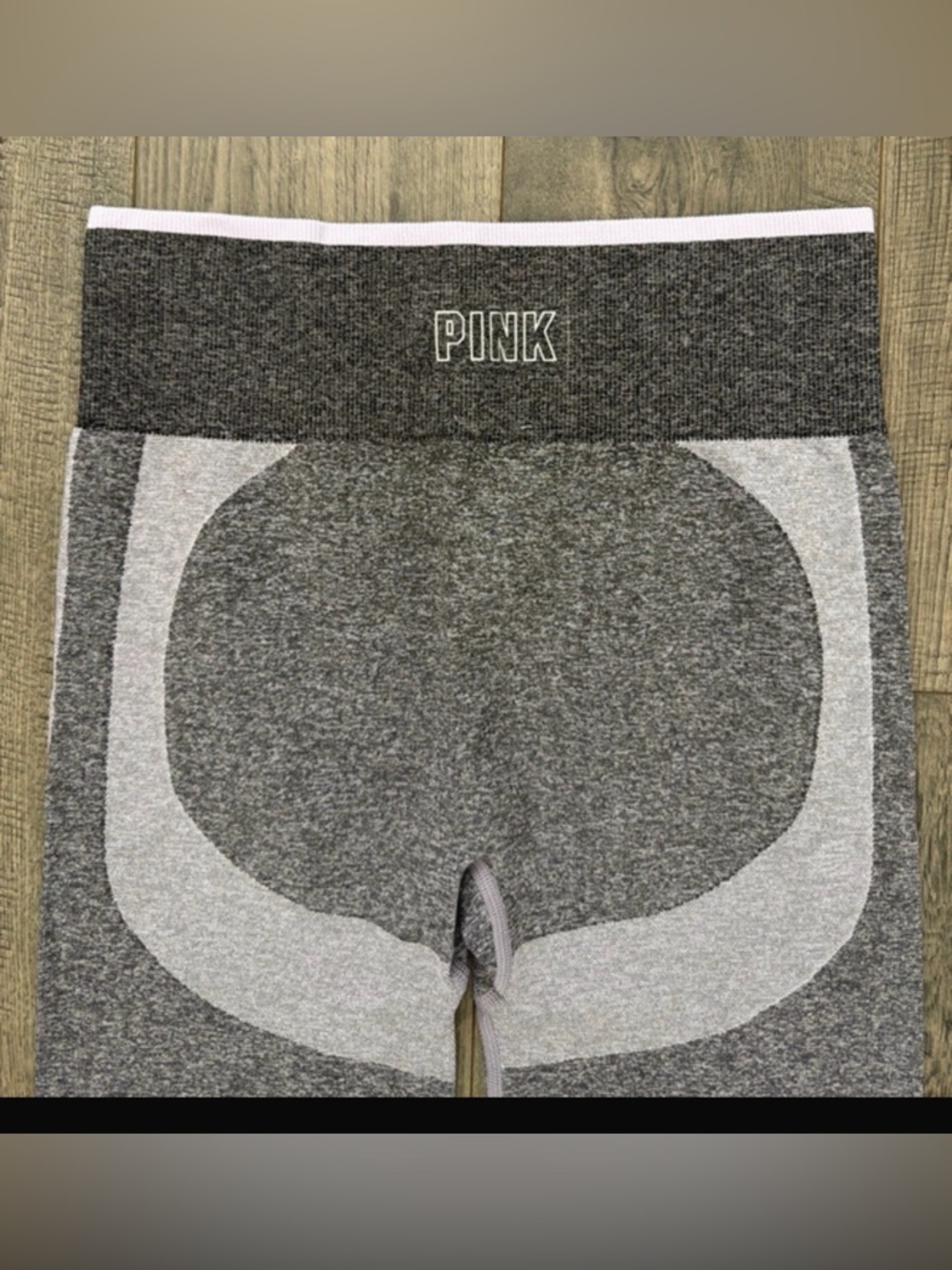 PINK Grey/purple Seamless leggings M